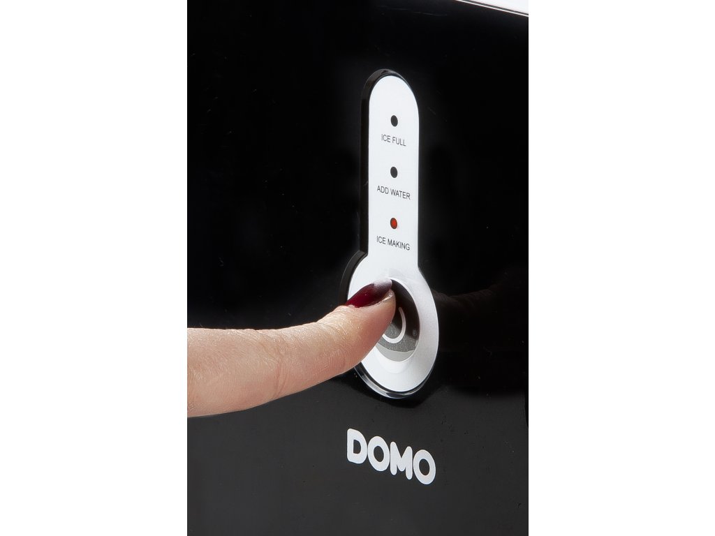 Výrobník ľadu DOMO DO9220IB ovládanie